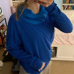 LULULEMON vintage cowl neck workout sweatshirt